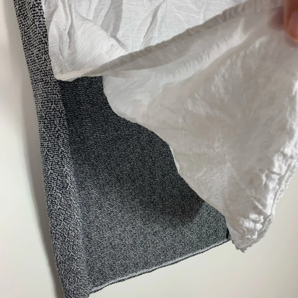 Cut Loose Women Tunic Small Academia Layering Lagenlook Neutral Casual Slits USA - Picture 5 of 8